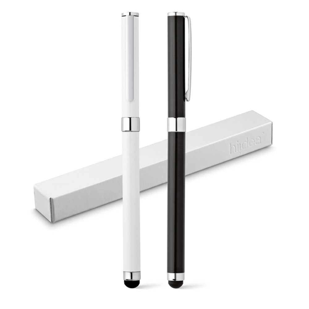 Caneta Personalizada TOUCH Roller em metal com ponteira touch 51437