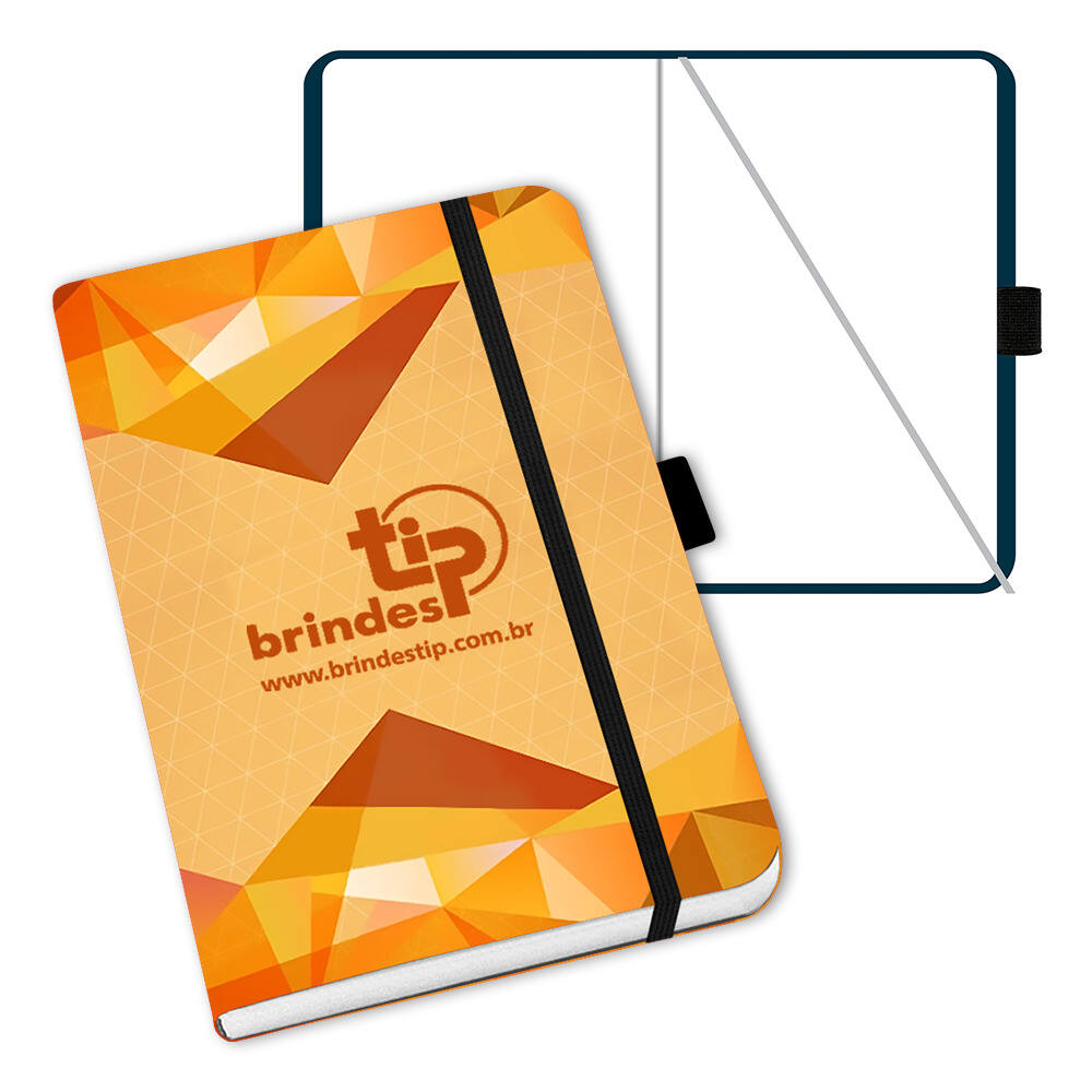 Bloco de Notas Personalizado Tipskine Branco capa Laminada Impressa 352BI