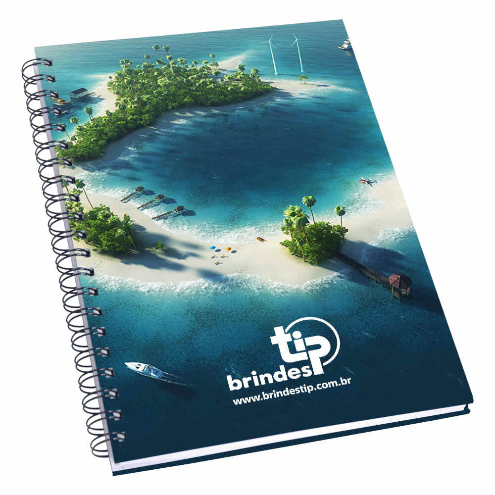 Cadertip Caderno Personalizado capa Laminada Impressa 375BI